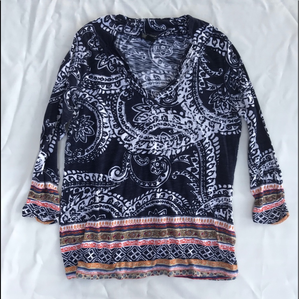Lucky Brand Boho Tunic. Large